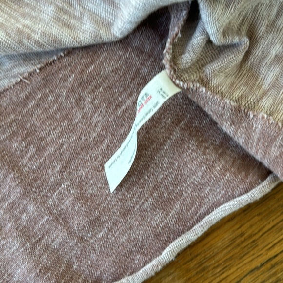 Free People Gray Cowl Neck Sweatshirt - Picture 3 of 7